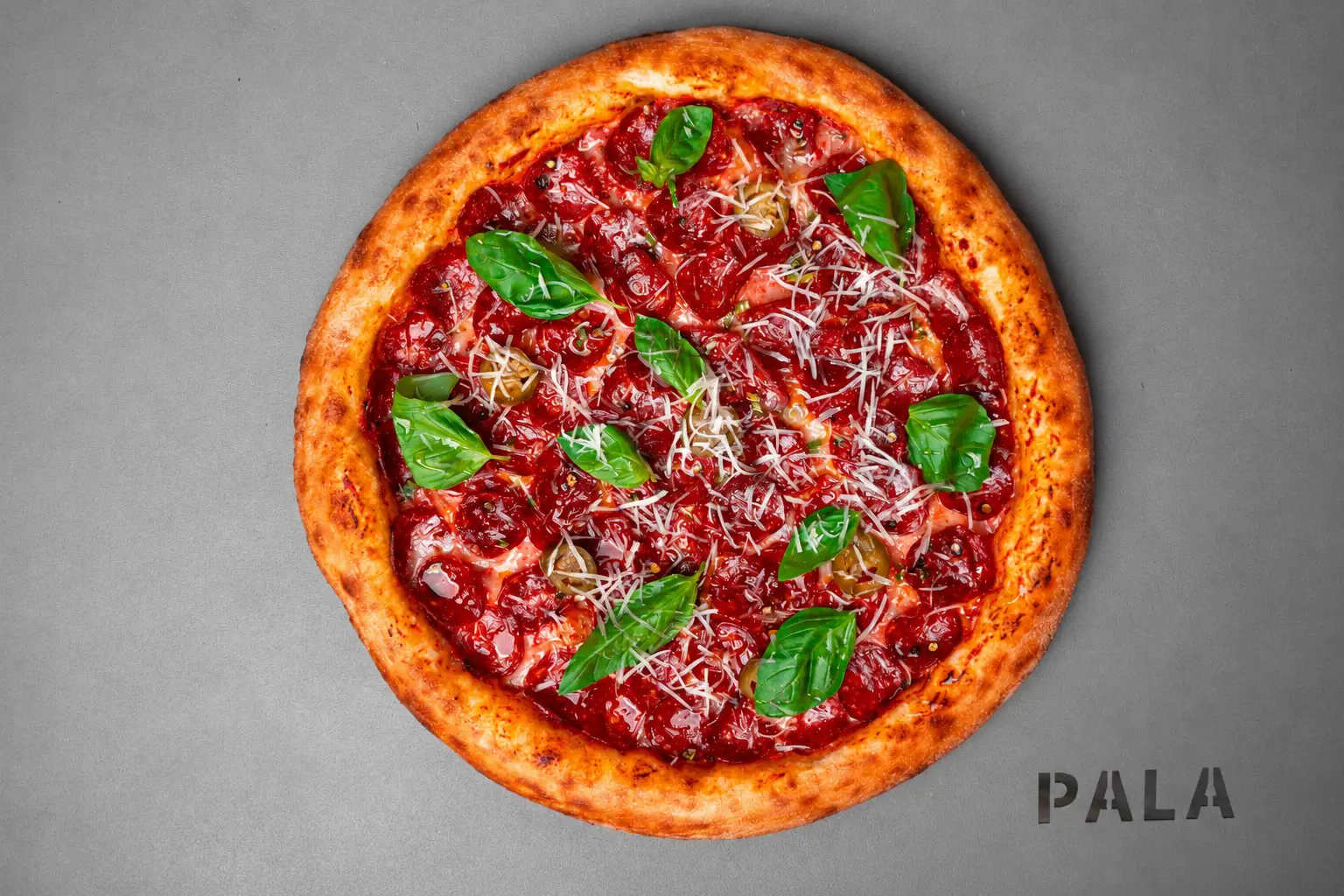 پیتزا پپرونی تخمیری((Fermented pepperoni))
